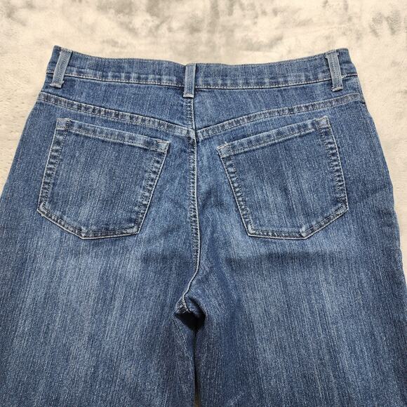 Gloria Vanderbilt Jeans Womens 10 SHORT Blue Amanda High Rise Slim Leg Stretch - Picture 5 of 16